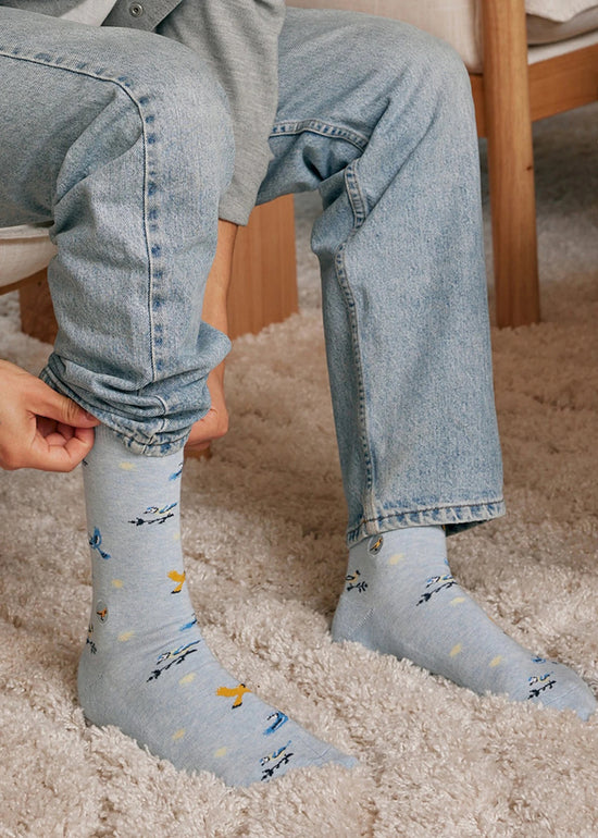 Socks That Protect Songbirds