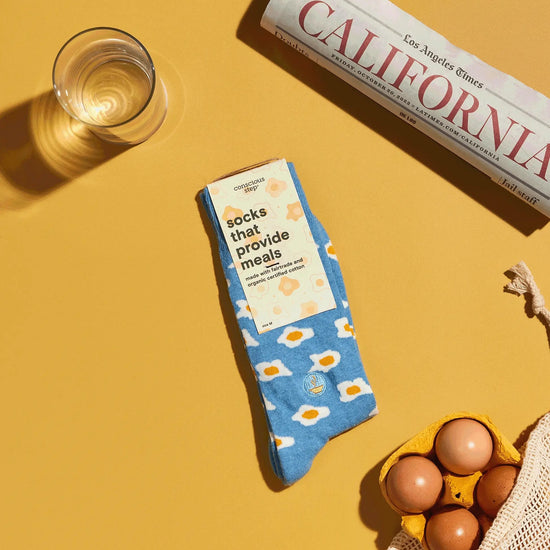 Socks That Provide Meals - Eggs