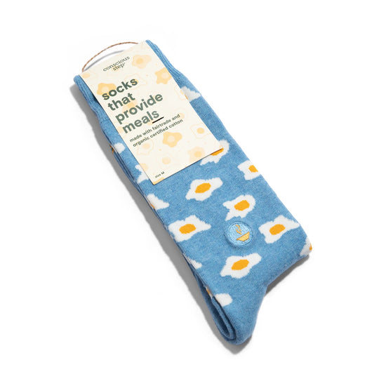 Socks That Provide Meals - Eggs