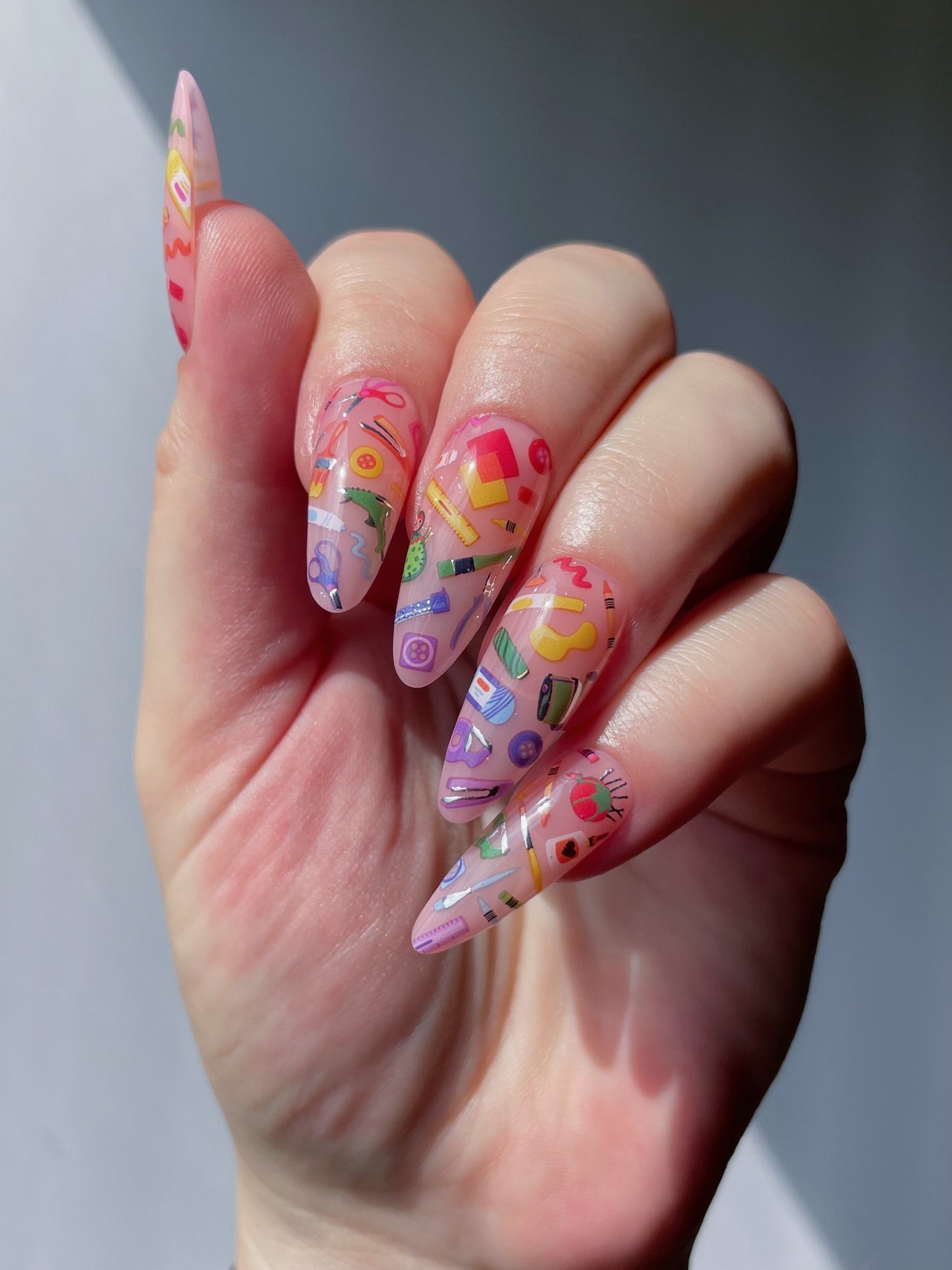 Nail Art Stickers - Craft Room