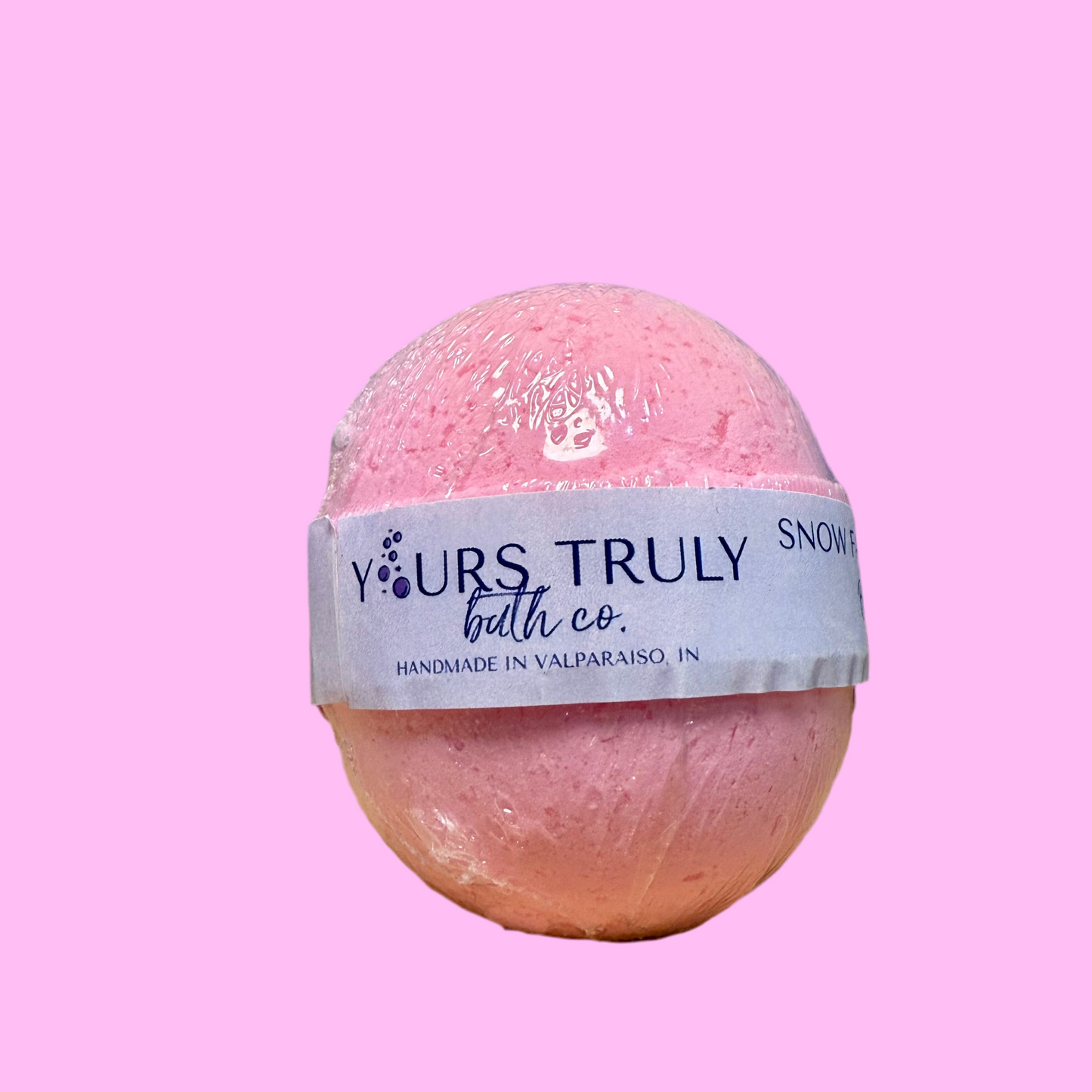 Snow Fairy Bath Bomb - Cotton Candy, Vanilla, Cherry