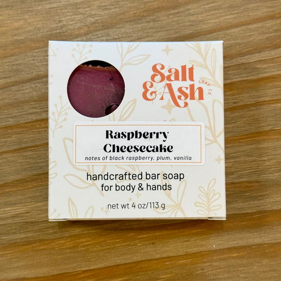 Raspberry Cheesecake Bar Soap