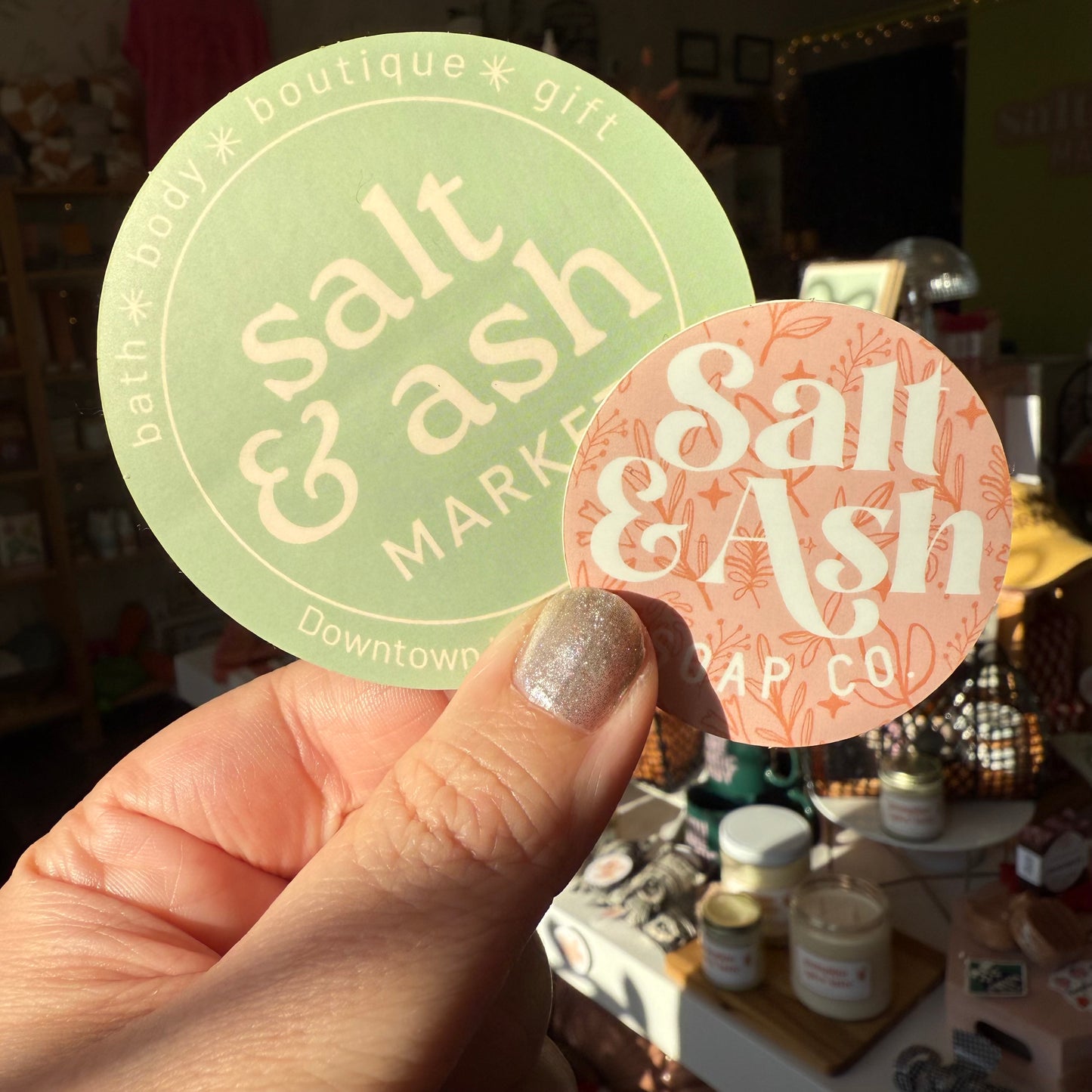 Salt & Ash Soap Co Sticker