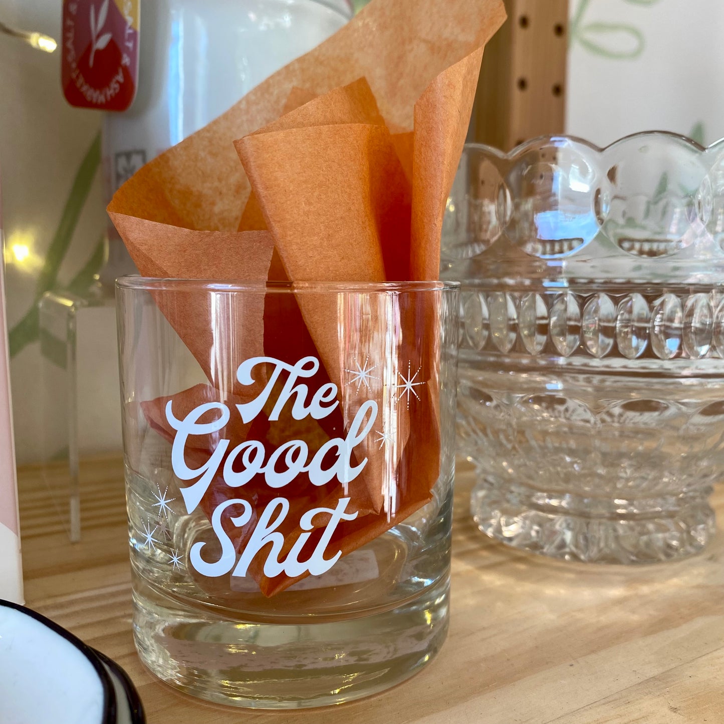 The Good Shit Glass Tumbler