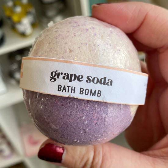 Grape Soda Bath Bomb