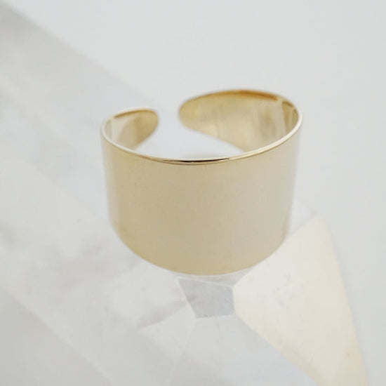 Thick Wrap Gold Ring