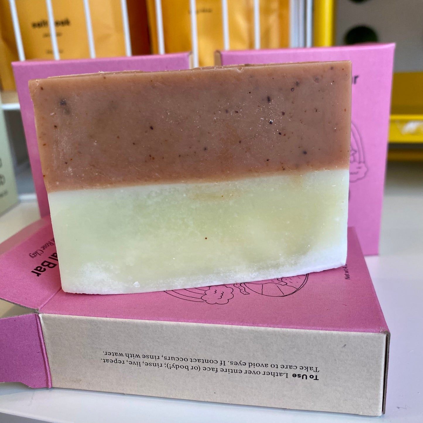 Pink Rose Clay Facial Soap