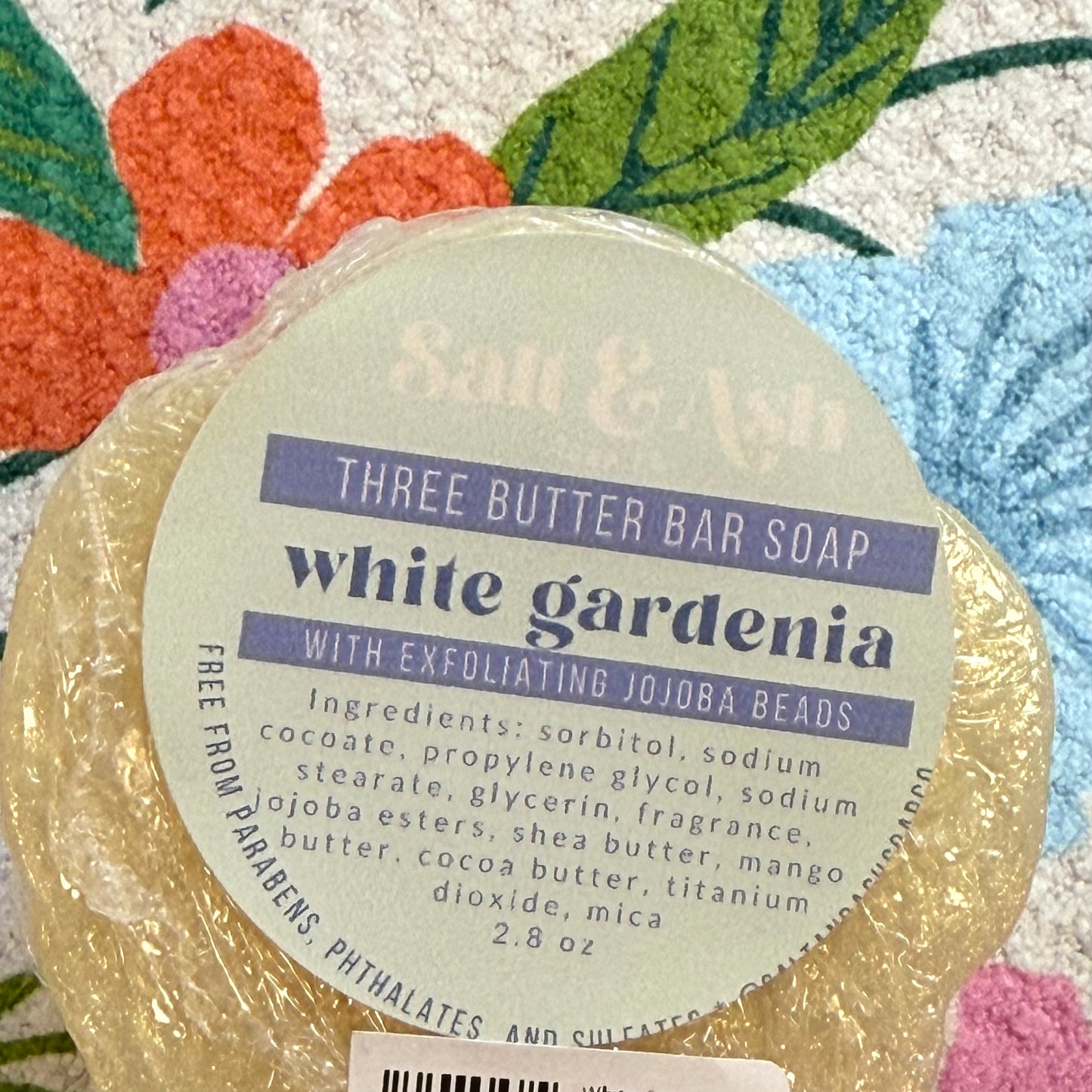 White Gardenia Bar Soap