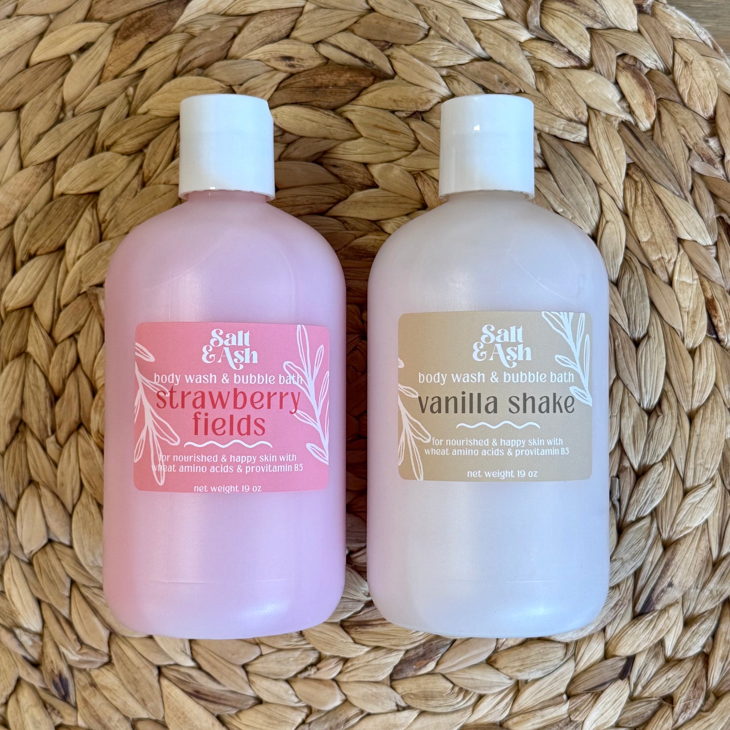 Strawberry Fields Body Wash & Bubble Bath