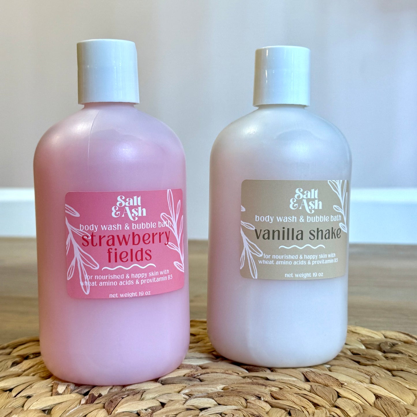Strawberry Fields Body Wash & Bubble Bath