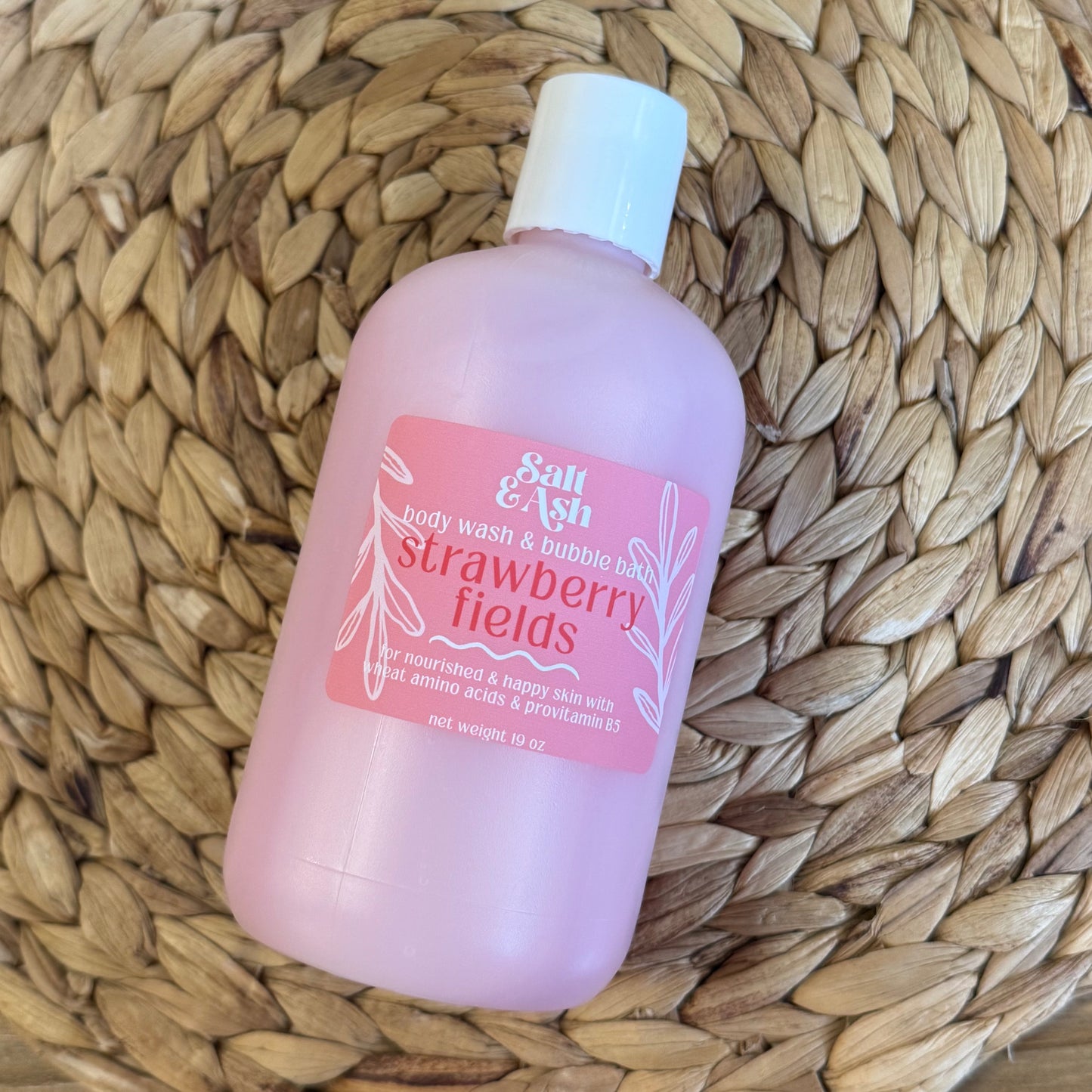 Strawberry Fields Body Wash & Bubble Bath