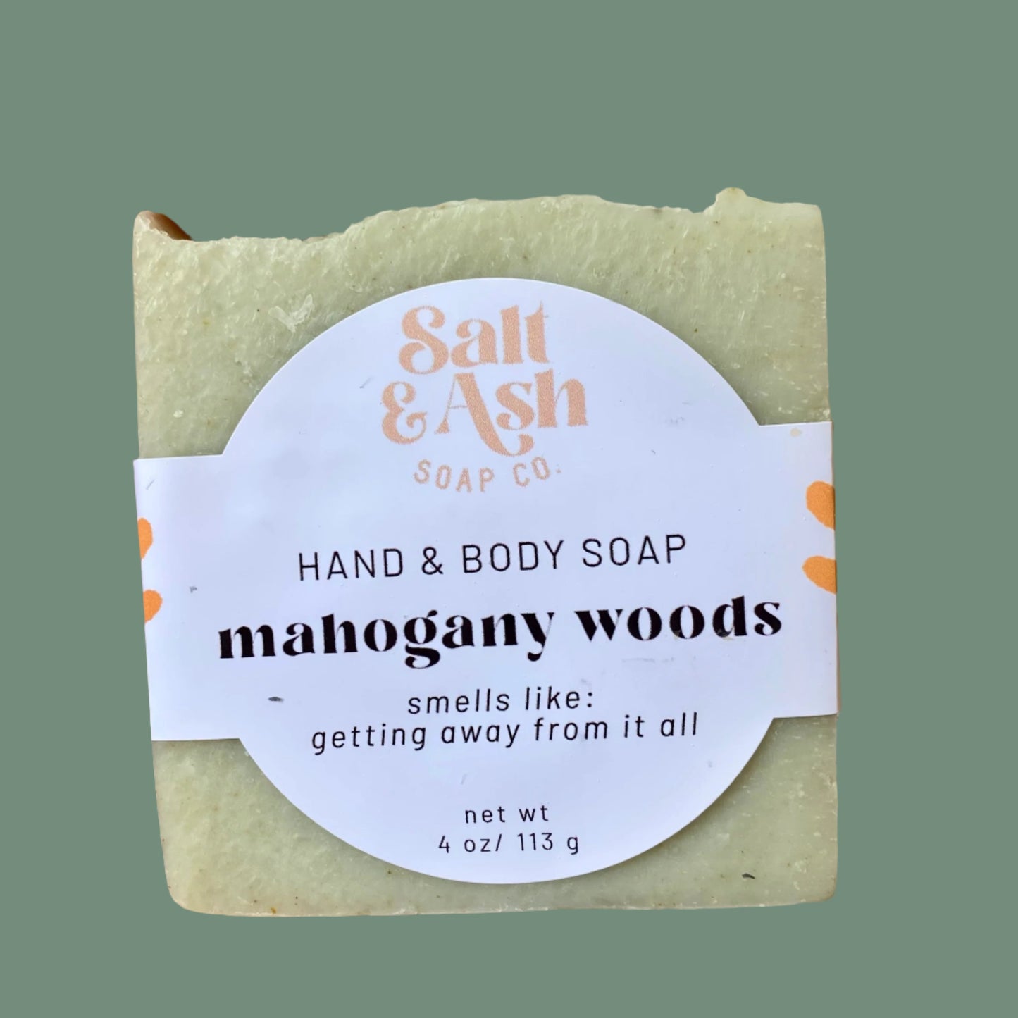 Mahogany Woods Bar Soap