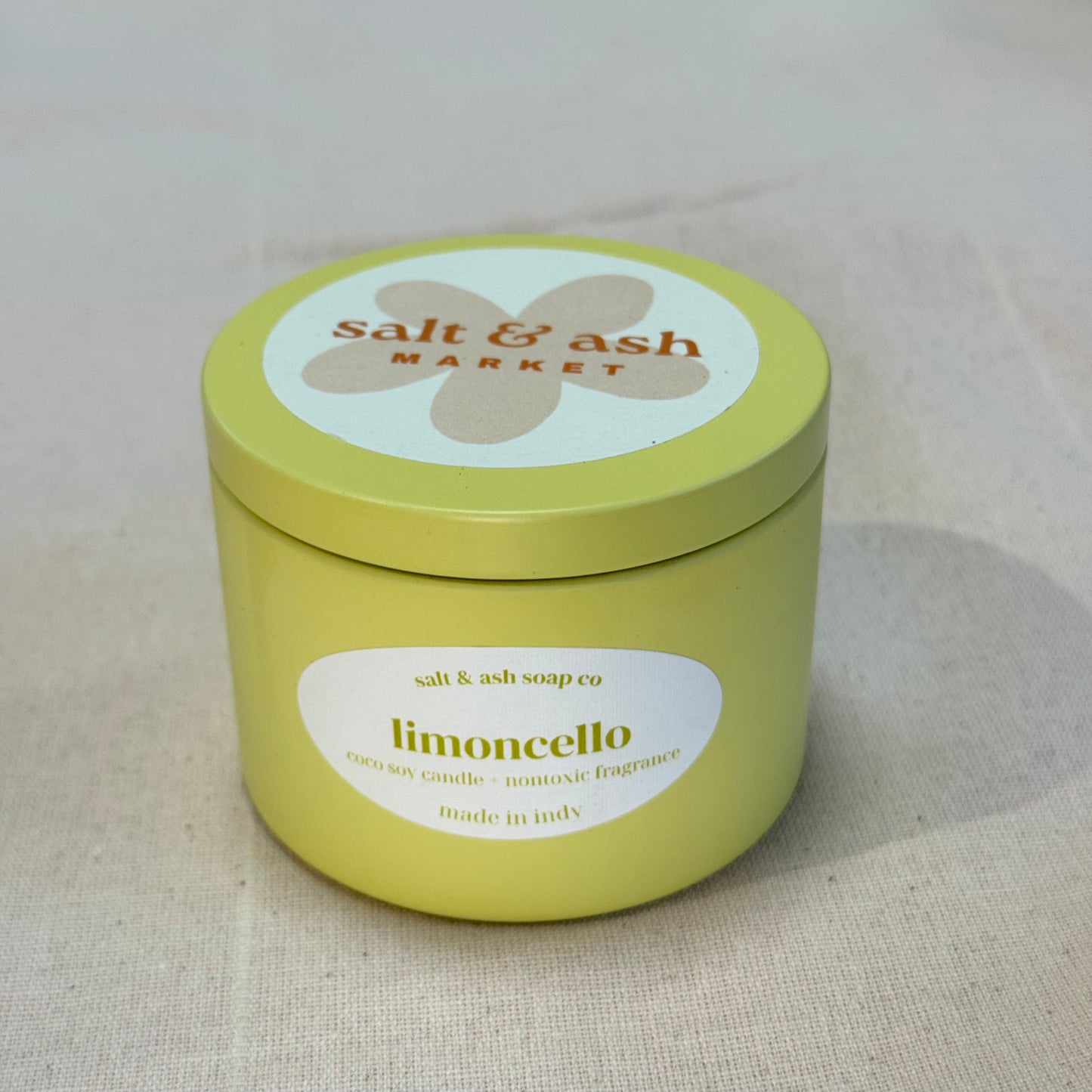 Limoncello Summer Tin Candle