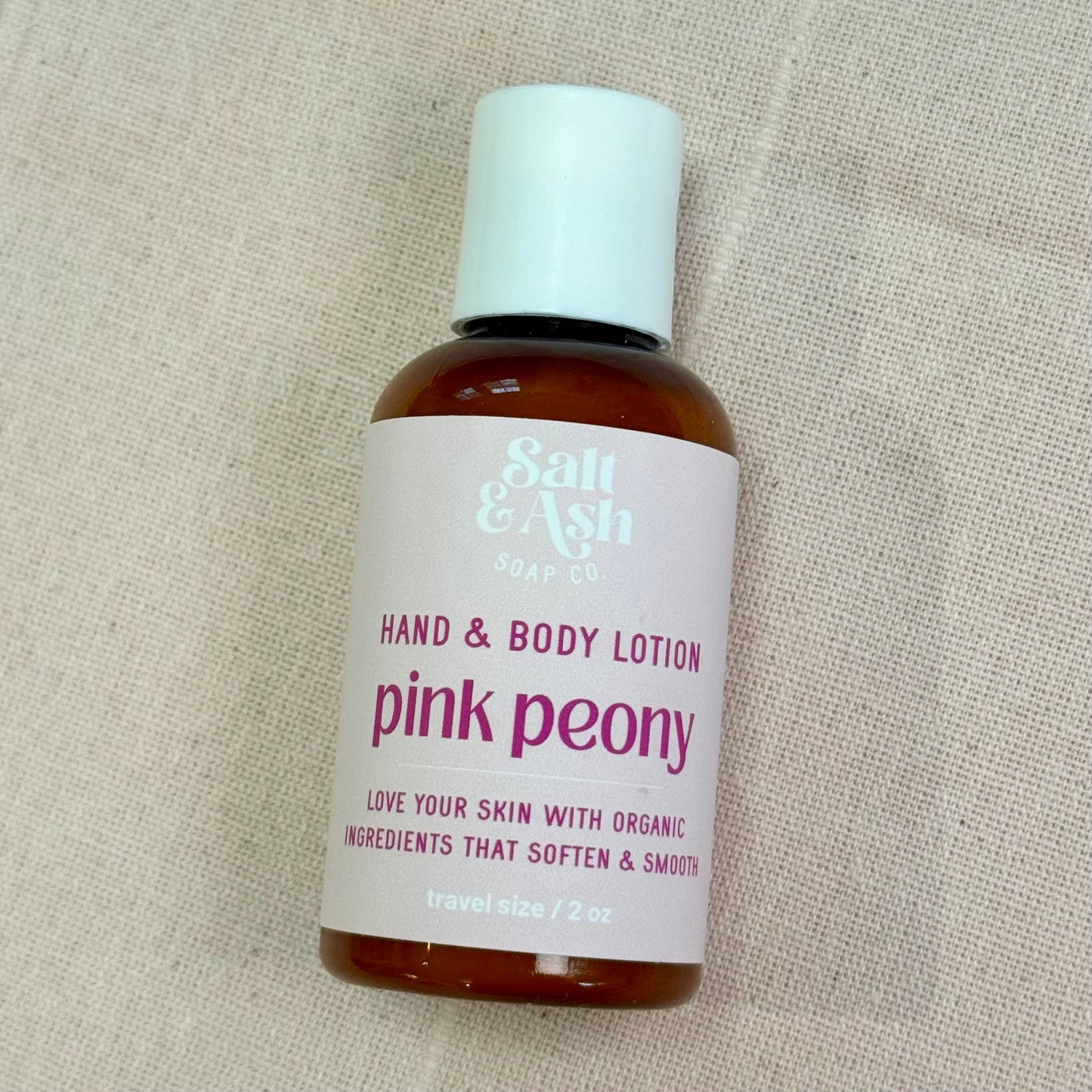 Pink Peony Hand & Body Lotion - Travel Size