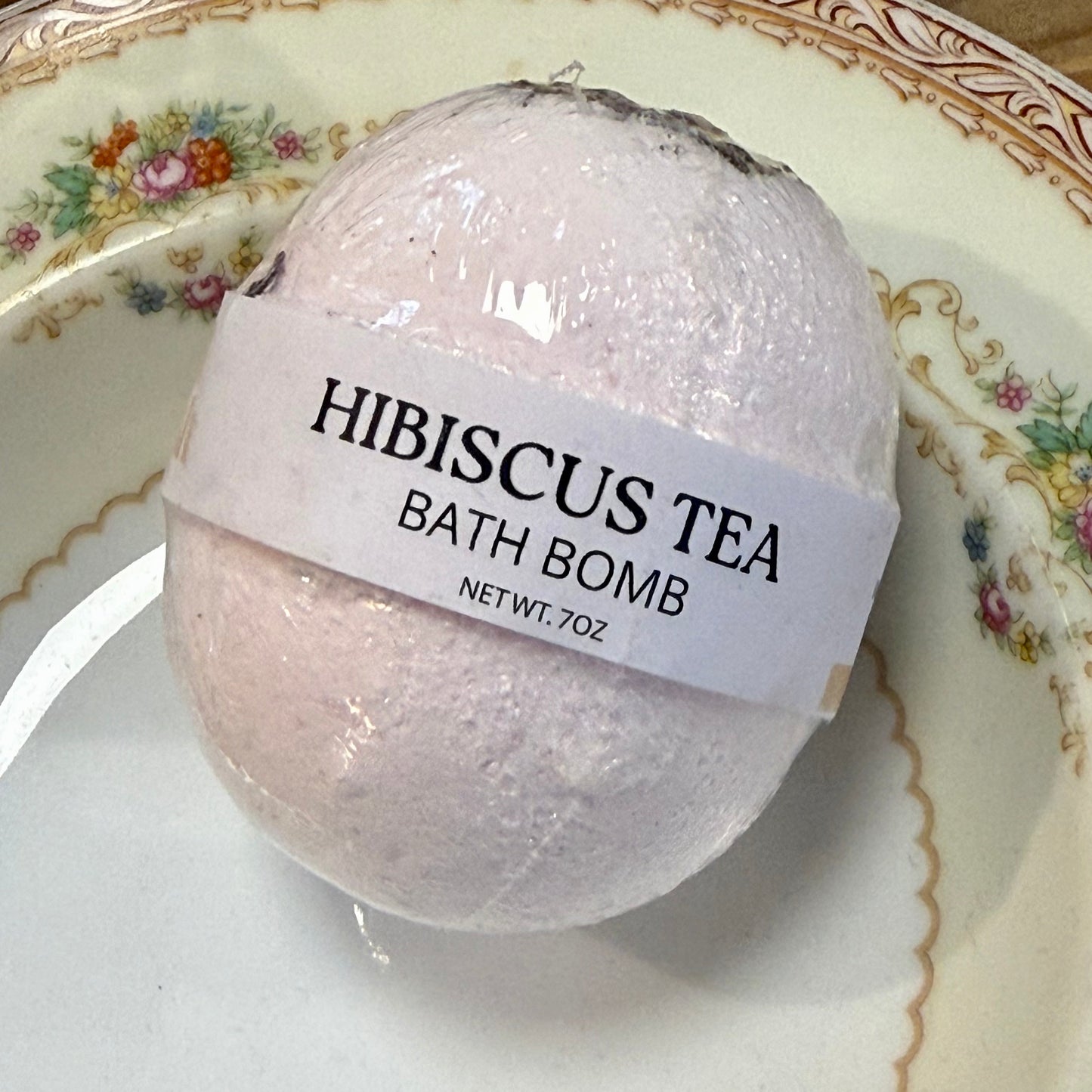 Hibiscus Tea Bath Bomb