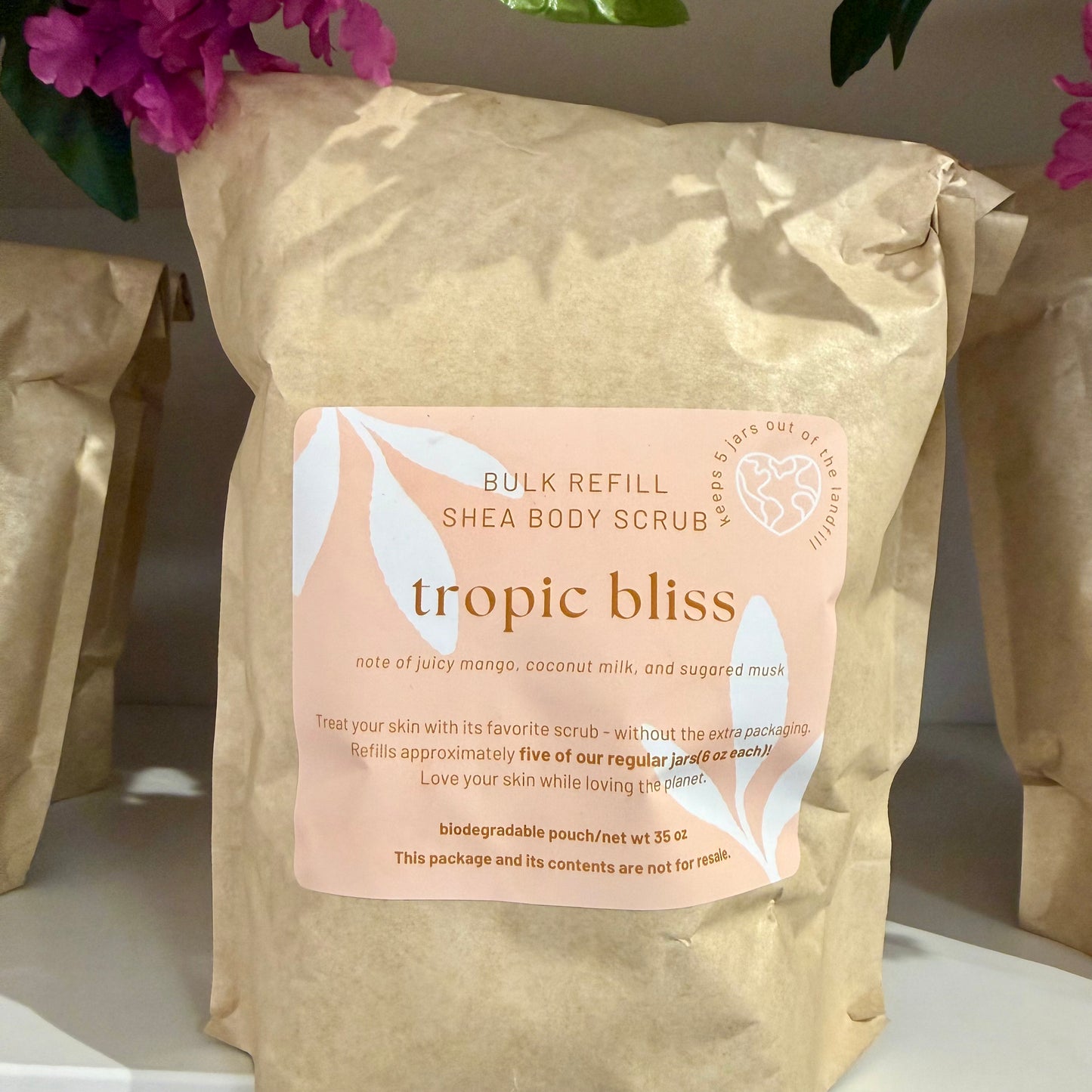 Refill Tropic Bliss Body Scrub - 35oz Bag
