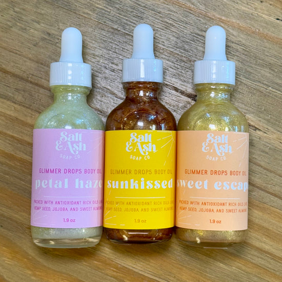 Glimmer Drops Body Oil - Sunkissed