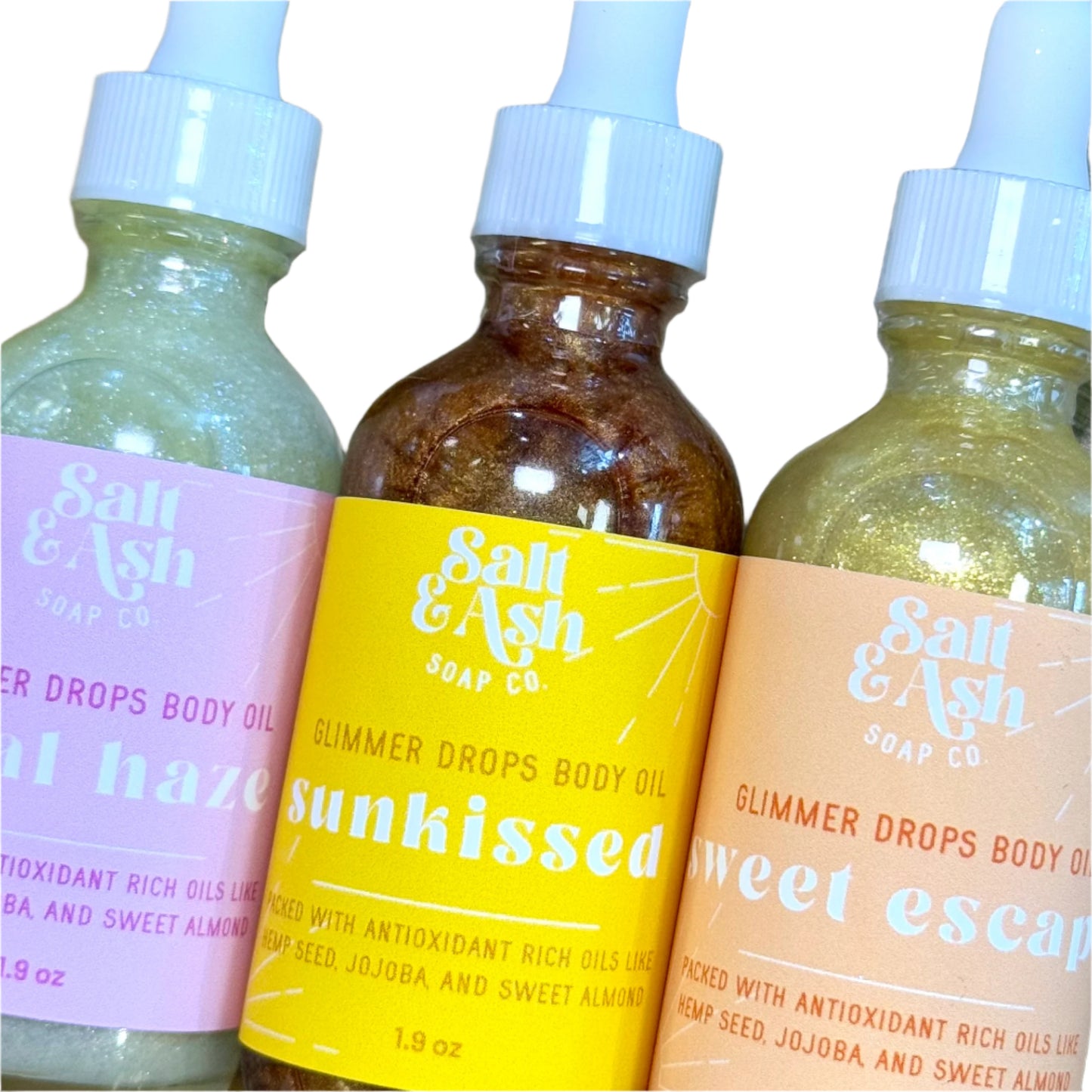 Glimmer Drops Body Oil - Sunkissed