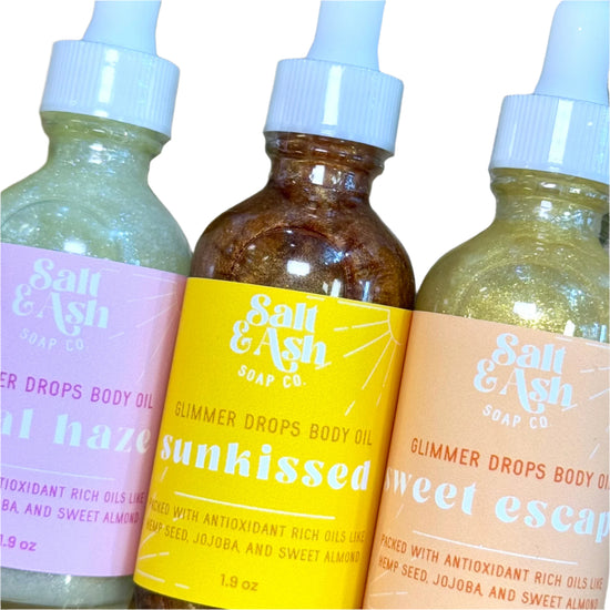 Glimmer Drops Body Oil - Sunkissed