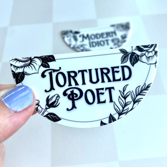 Tortured Poet Vinyl Sticker TTPD