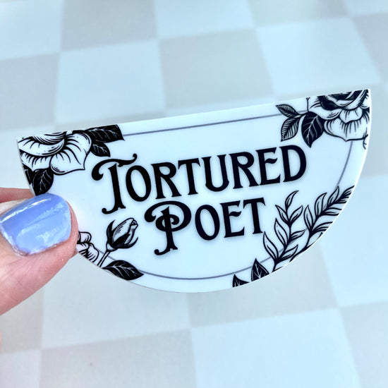 Tortured Poet Vinyl Sticker TTPD