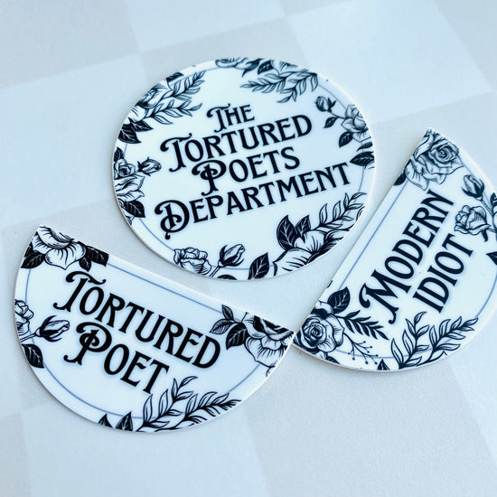 Tortured Poet Vinyl Sticker TTPD