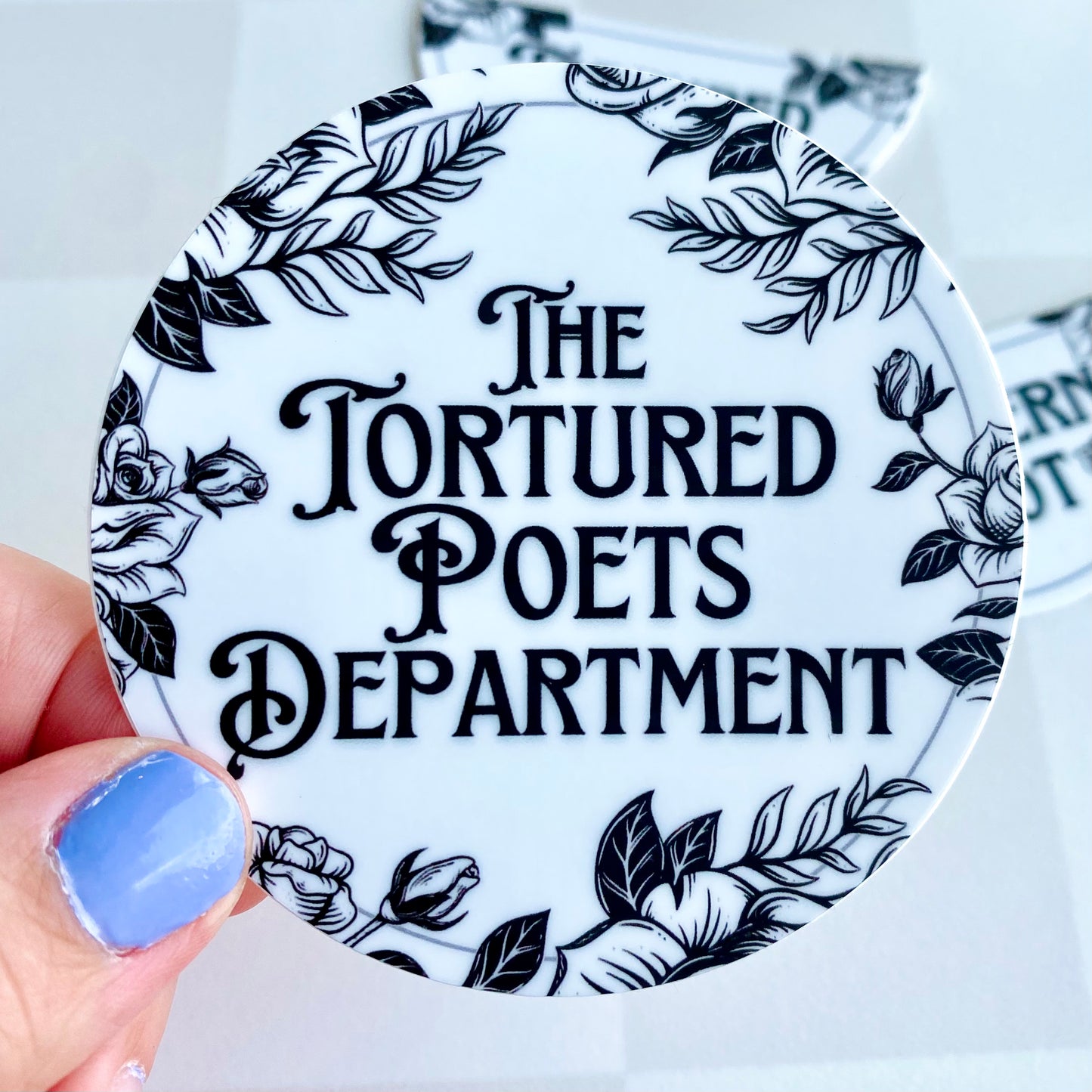 The Tortured Poets Department Vinyl Sticker TTPD