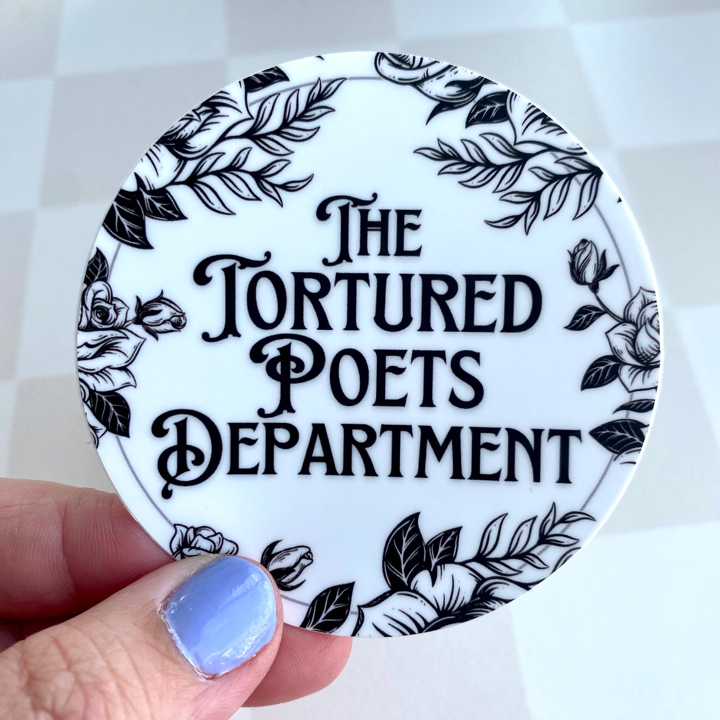 The Tortured Poets Department Vinyl Sticker TTPD