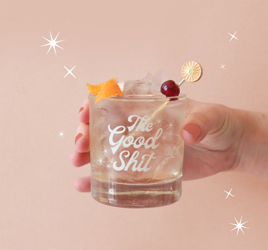 The Good Shit Glass Tumbler