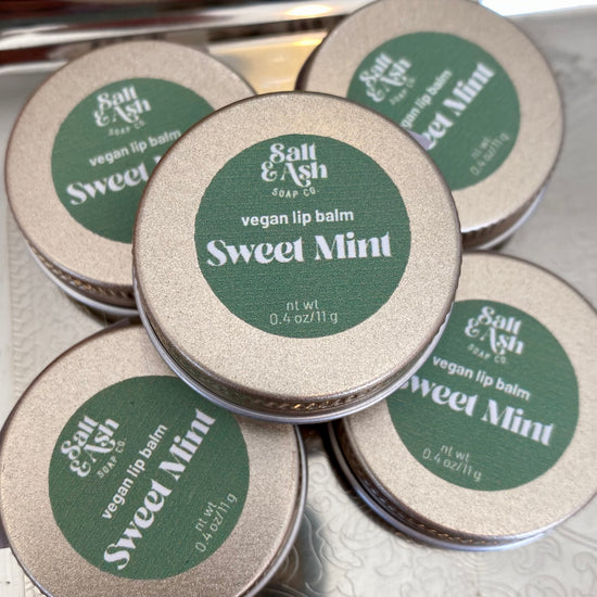 Sweet Mint Vegan Lip Balm