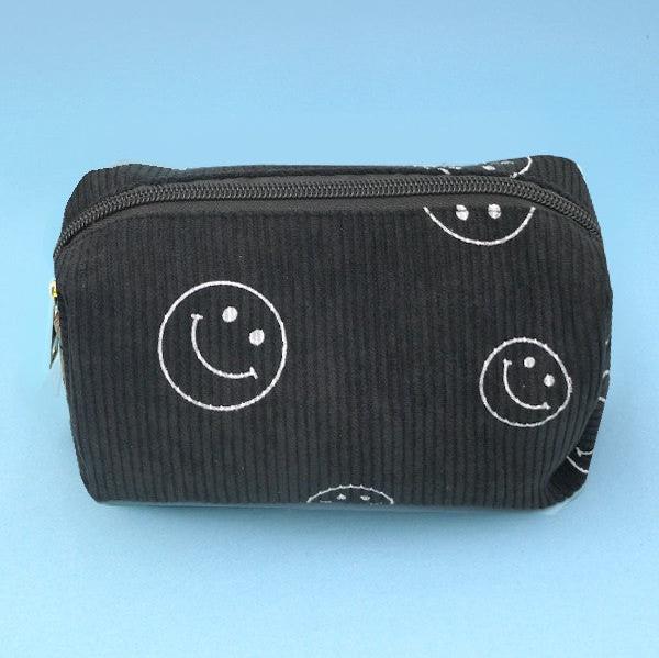 Smiley Make-up Bag Zipper Pouch