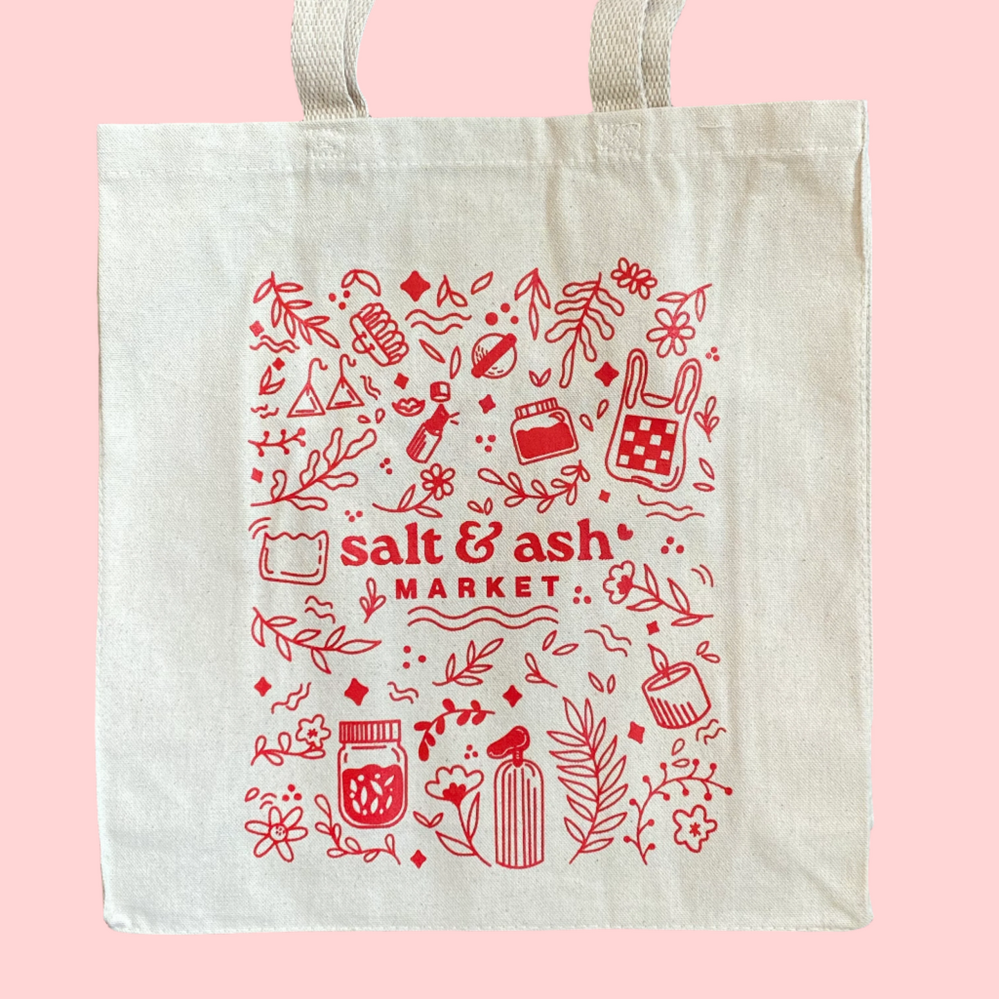 Salt & Ash Market Tote Bag