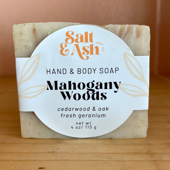 Mahogany Woods Bar Soap