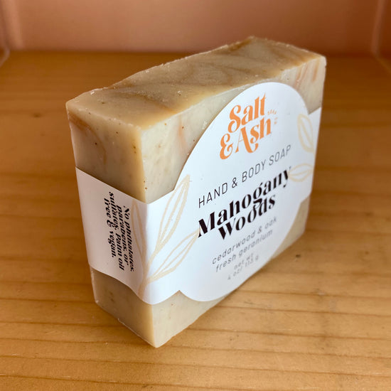 Mahogany Woods Bar Soap