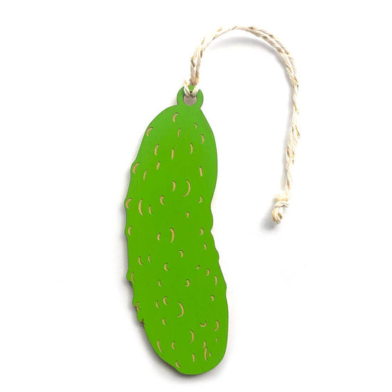 Pickle Ornament w/ Greeting Card