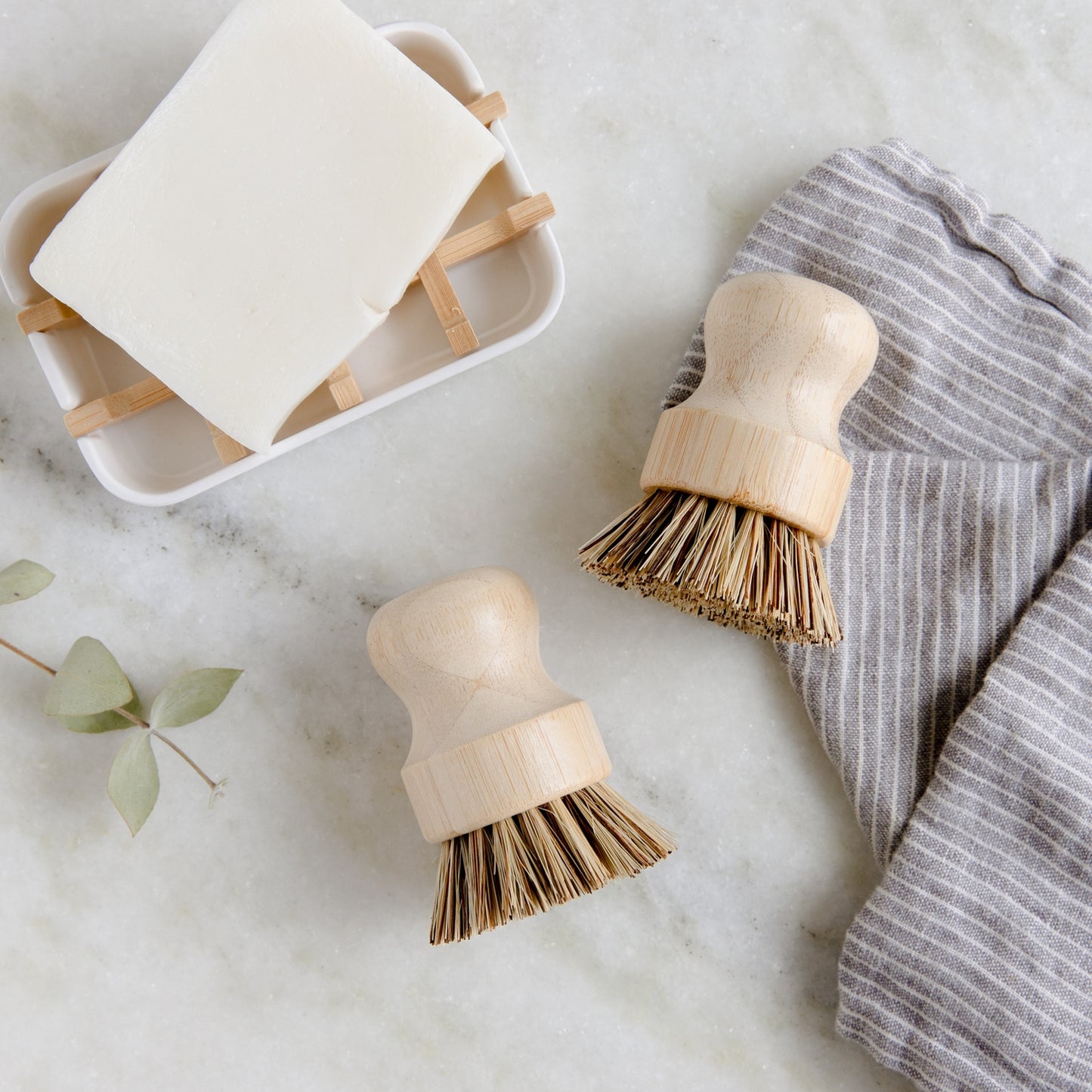 Eco Friendly Bamboo Scrubber Brush