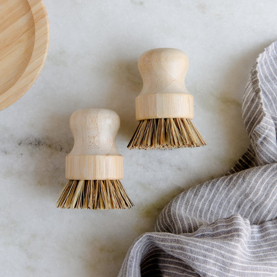 Eco Friendly Bamboo Scrubber Brush