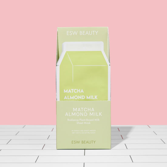 Matcha Almond Milk Plant-Based Sheet Mask