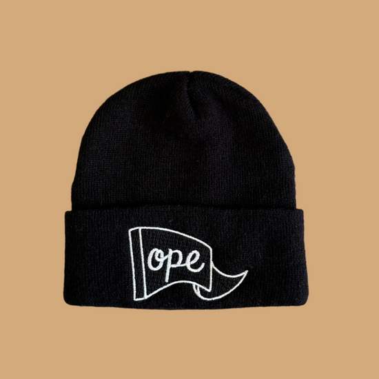 Ope Embroidered Beanie