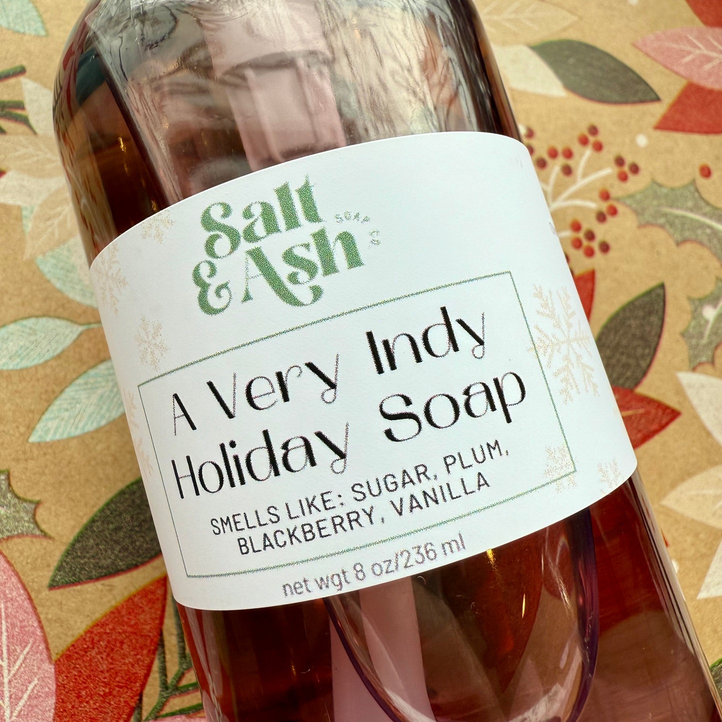 A Very Indy Holiday Liquid Soap