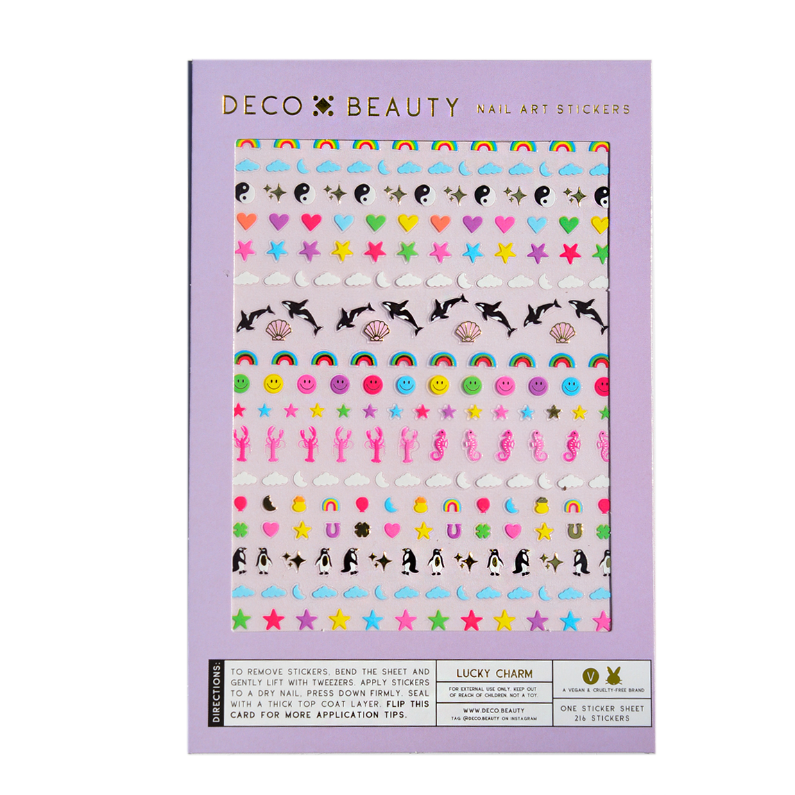 Nail Art Stickers - Lucky Charm