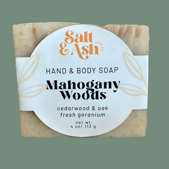 Mahogany Woods Bar Soap