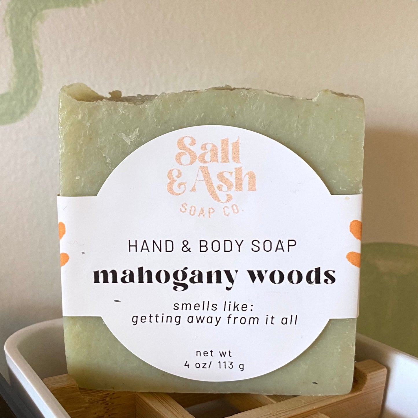 Mahogany Woods Bar Soap