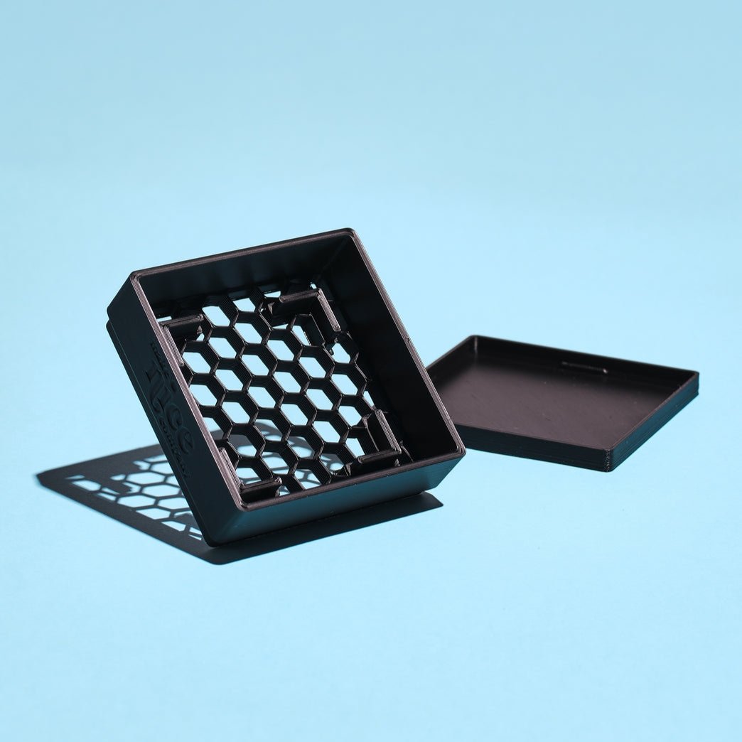 Eco-Friendly 3D Printed Soap Dish - Black