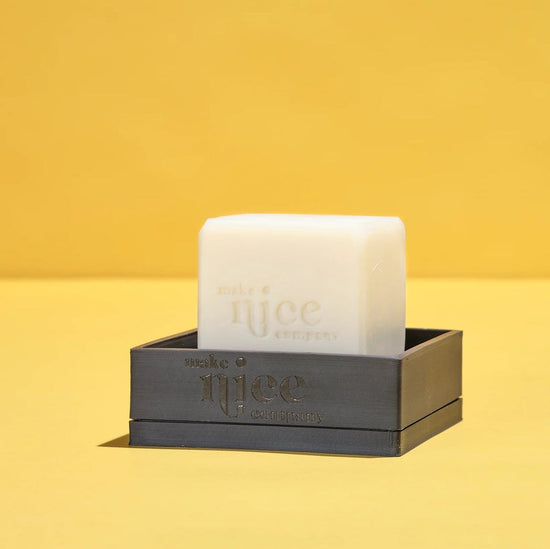 Eco-Friendly 3D Printed Soap Dish - Black