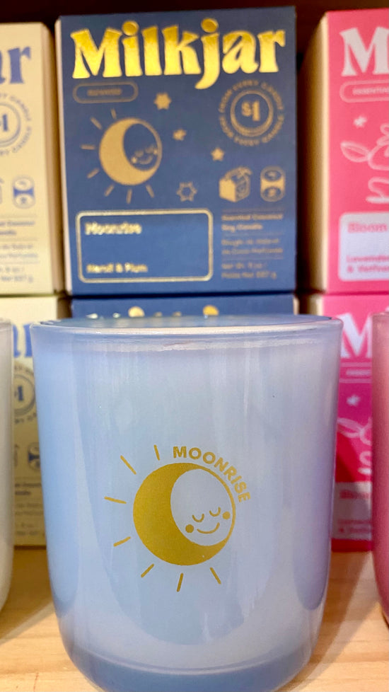 Moonrise Coconut Soy Wax Candle - Neroli & Plum