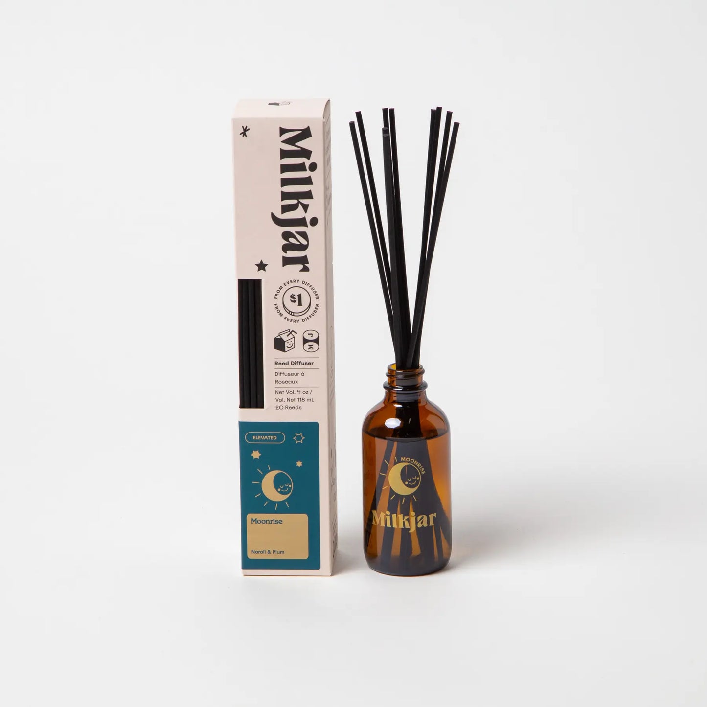 Moonrise Reed Diffuser - Neroli & Plum