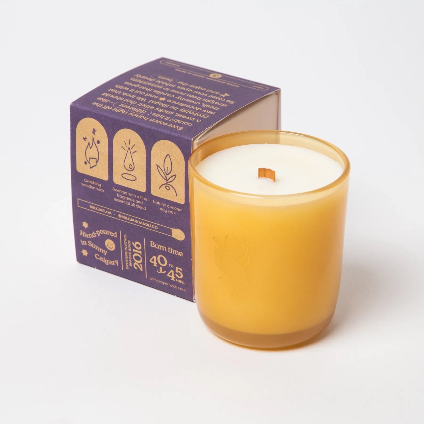 Before Sunrise Coconut Soy Candle - Milk & Honey