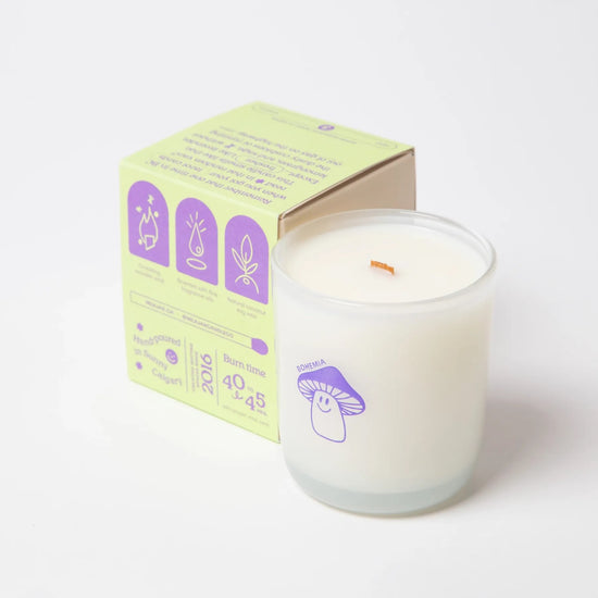 Bohemia Coconut Soy Wax Candle - Lemongrass, Lavender & Sage