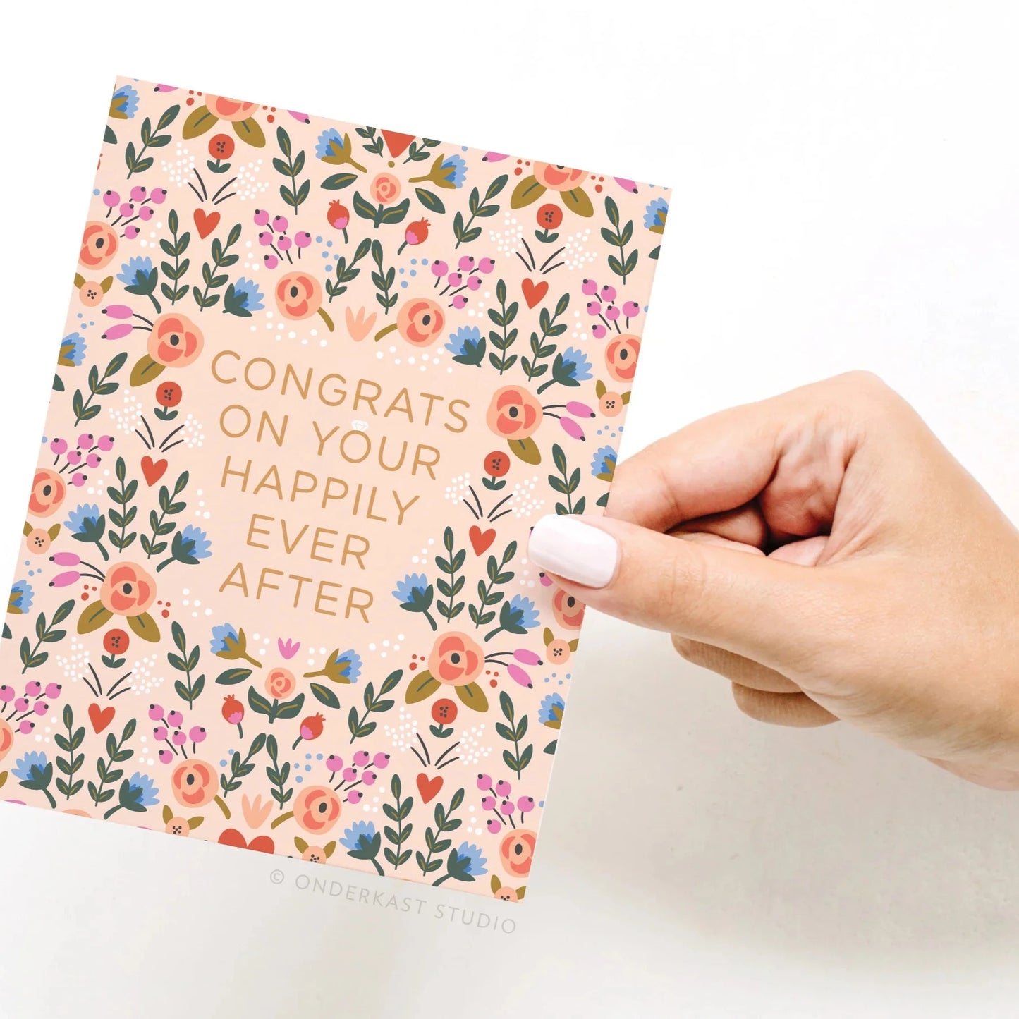 Congrats On Your Happily Ever After Greeting Card